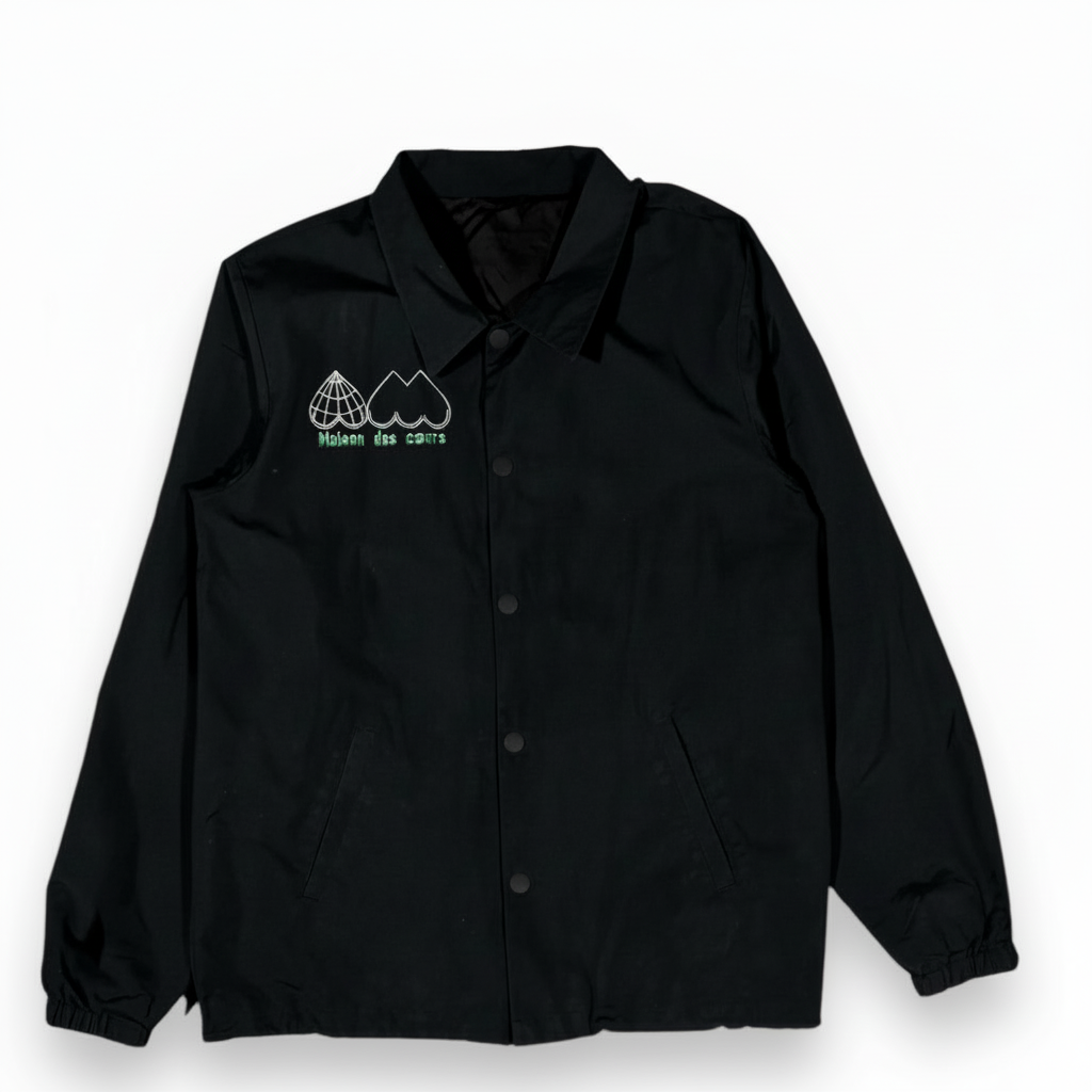 World Tour Coach Jacket – Black