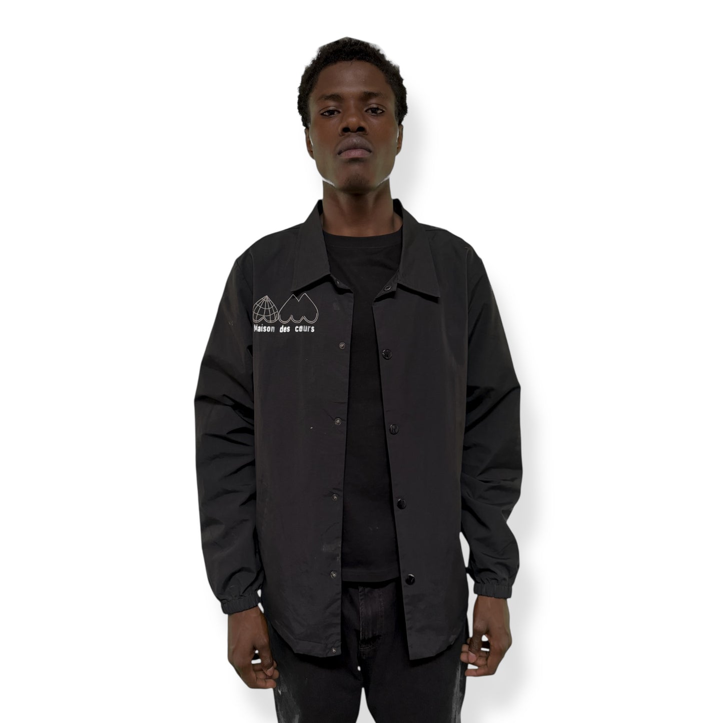 World Tour Coach Jacket – Black