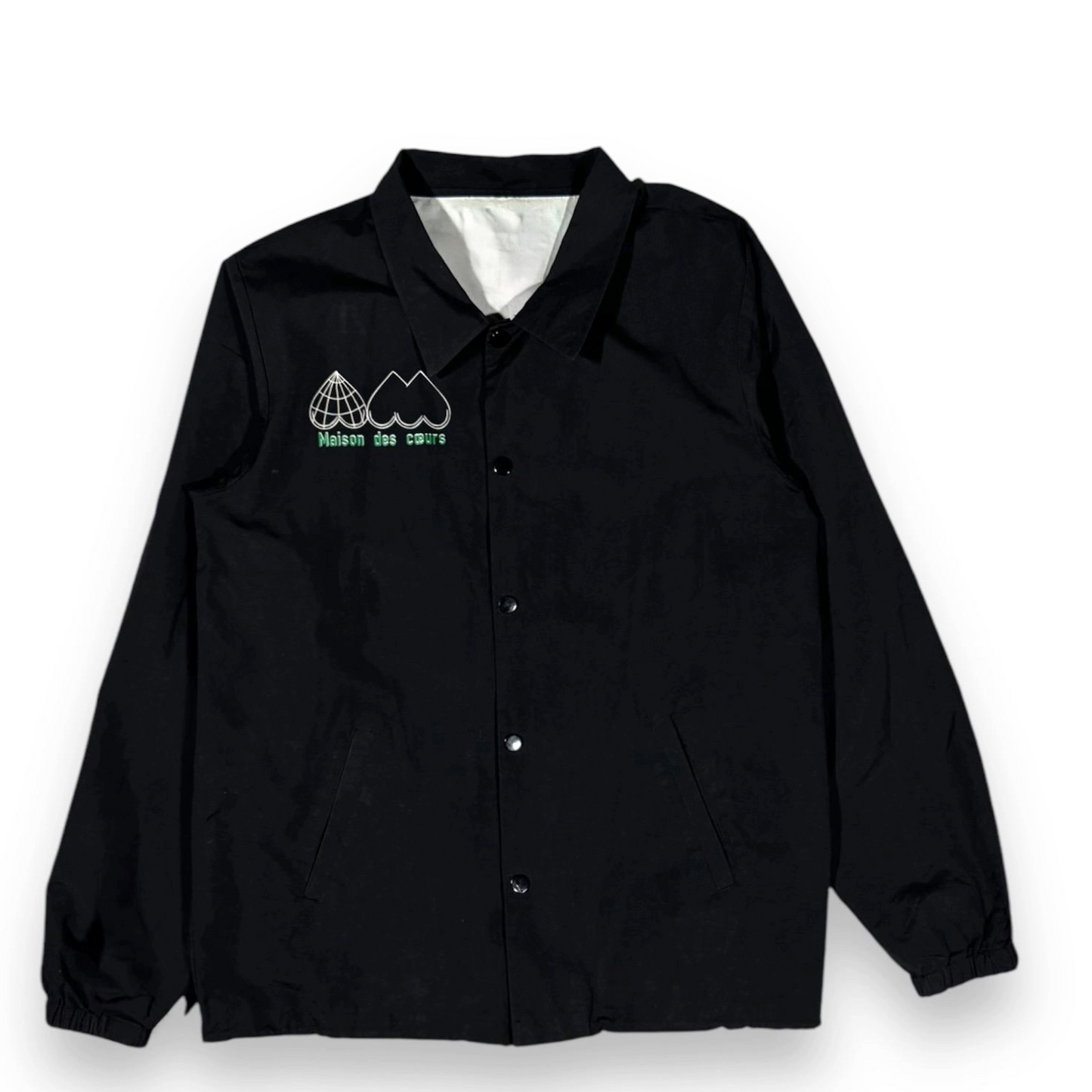 World Tour Coach Jacket – Black