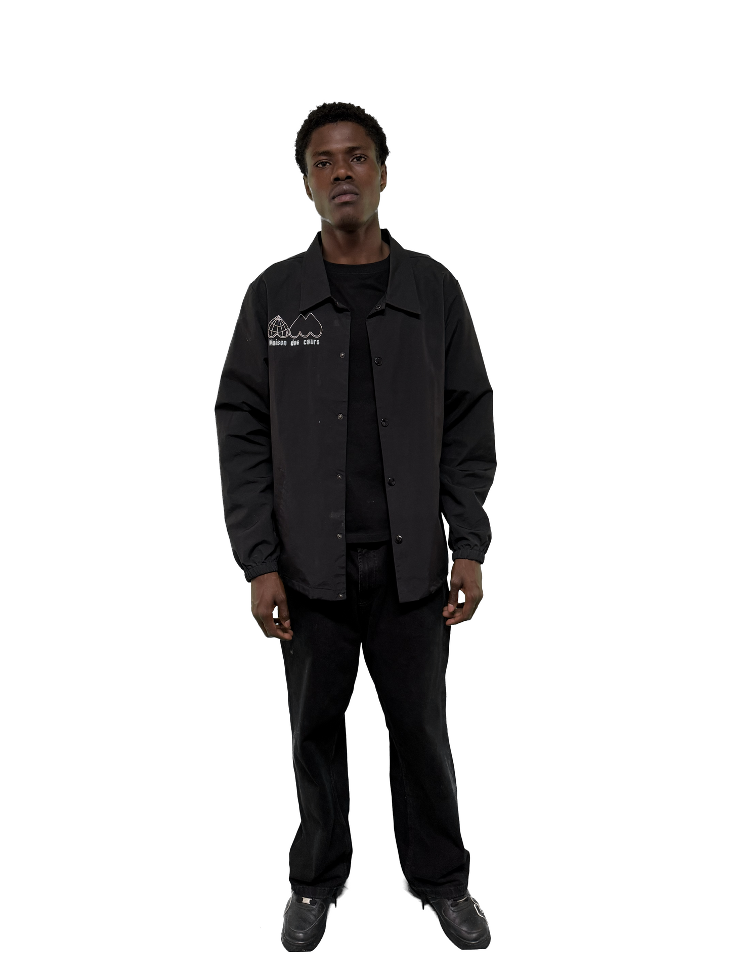 World Tour Coach Jacket – Black